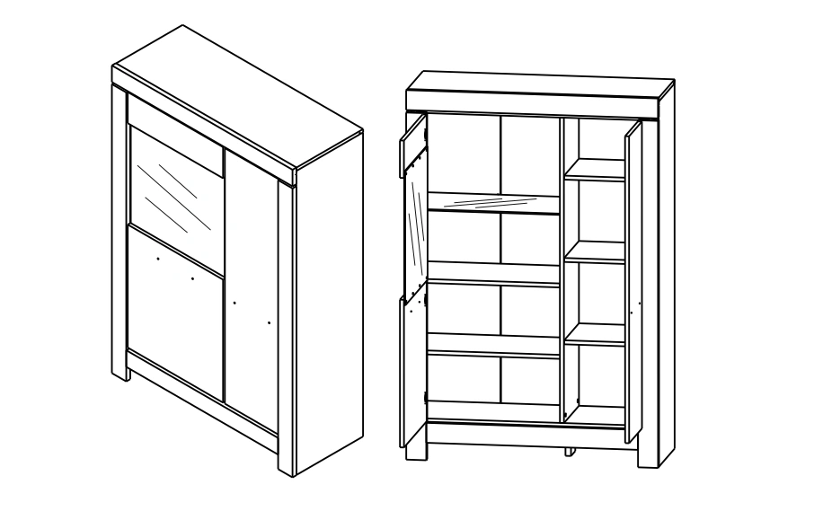 BELEN display cabinet