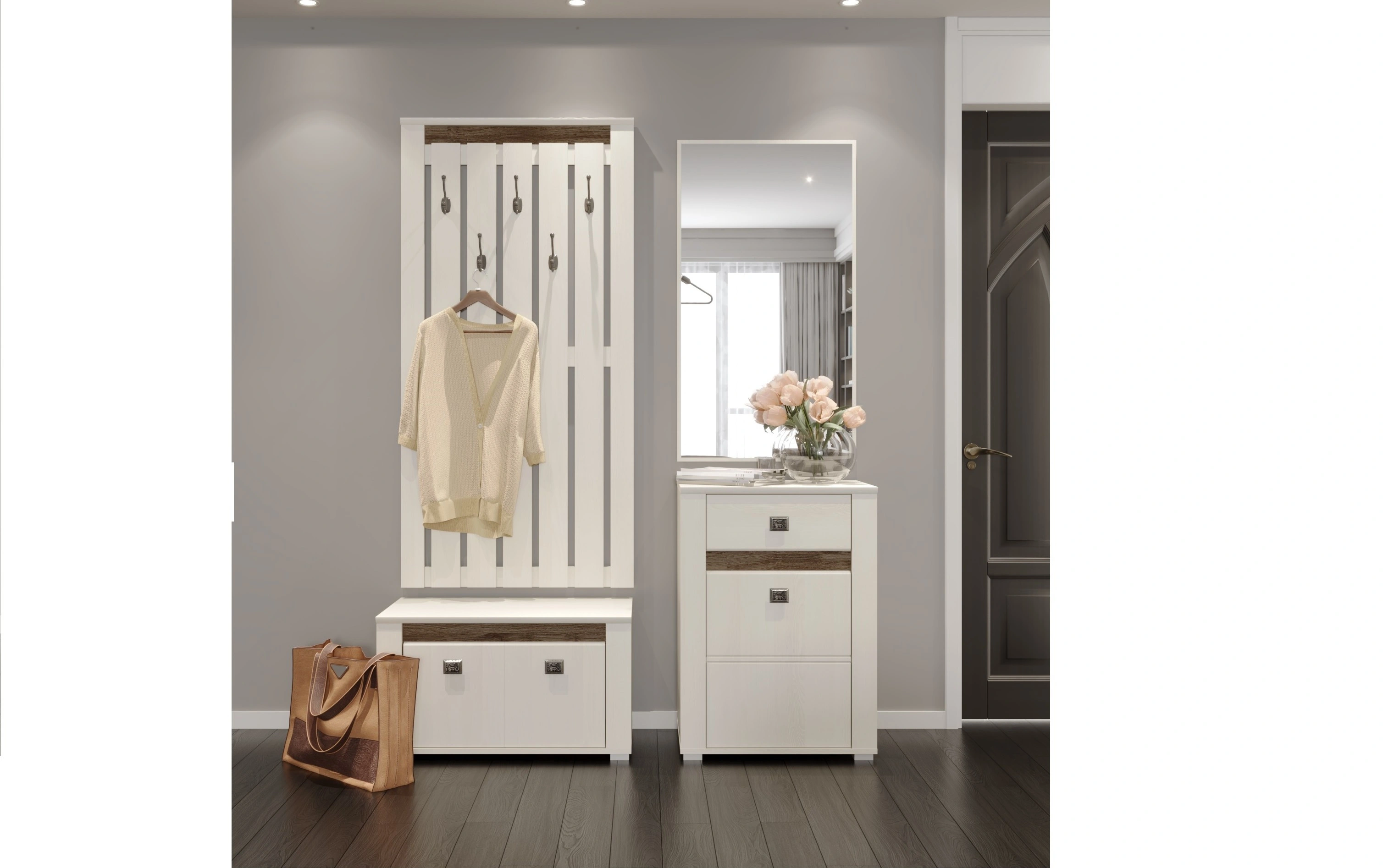 Shue cupboard Selena BUT2D